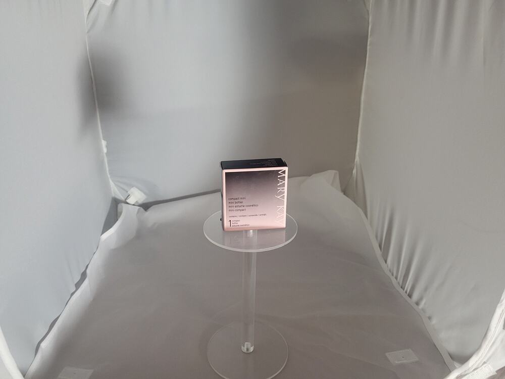 Mary Kay Compact Mini Mirror Black Cosmetic Box Brand New In The Box